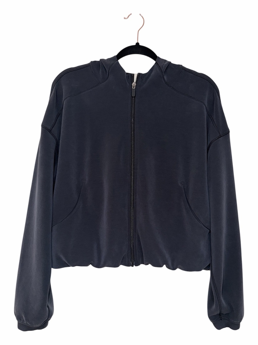 Lululemon Softstreme Full Black Zip-Up Jacket